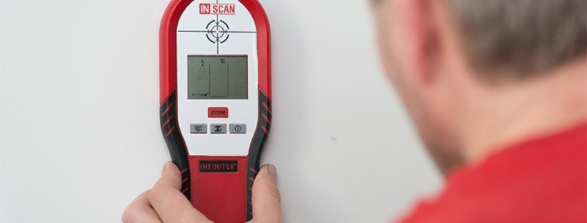 detectarea cablurilor electrice cu scaner